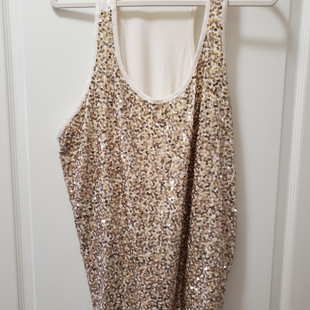 Sequin lane bryant tank